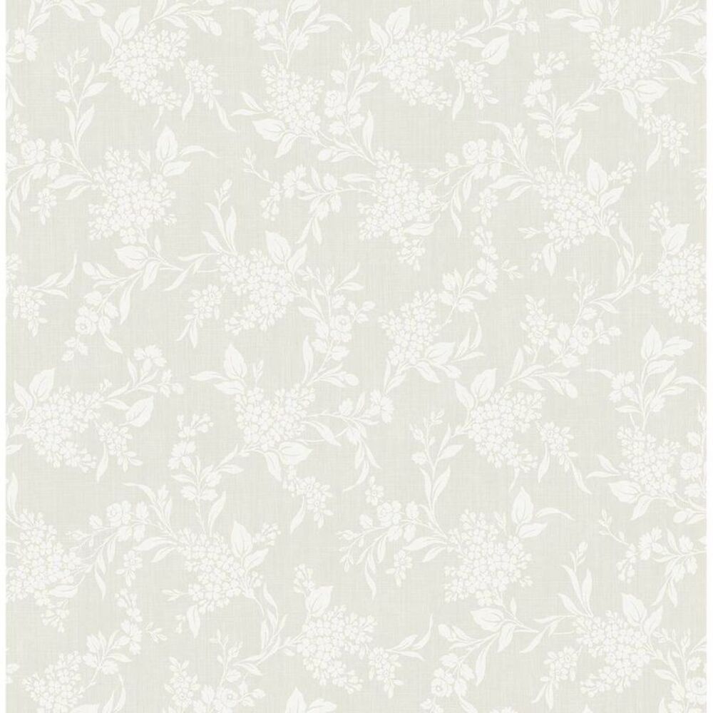 NextWall -  Neutral Tonal Floral Peel and Stick Wallp Cream